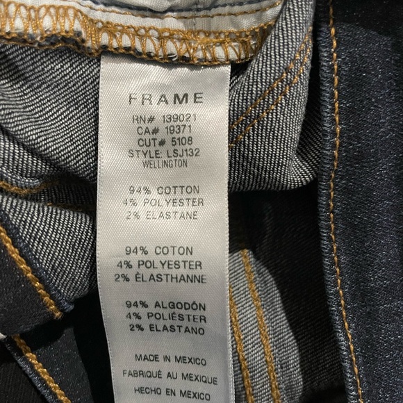 FRAME DENIM- size 28- Le Skinny de Jeanne - Picture 3 of 5
